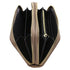 Ada - Double zip around soft leather wallet